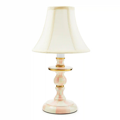Royal Check Candlestick Lamp