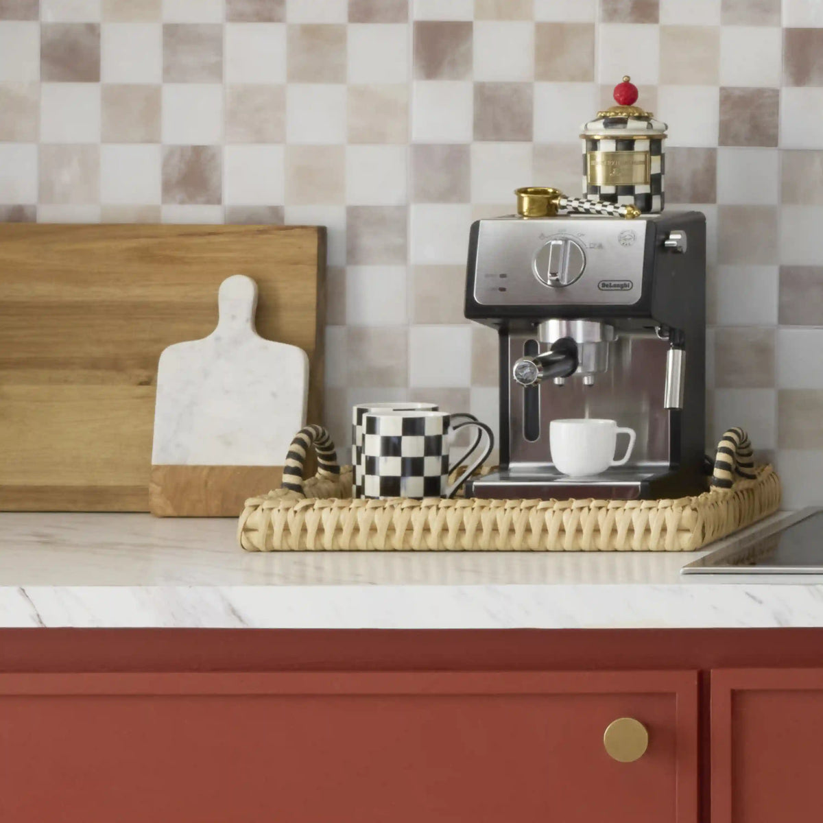 Rosy Check Porcelain Mug