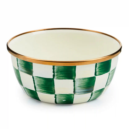 Sterling Check Pinch Bowl