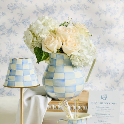 Royal Check Pitcher