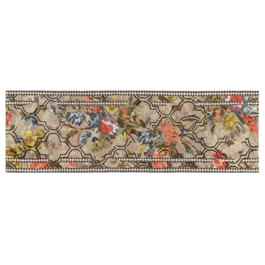 Field Study Floral 2'6"x 8' Runner Rug
