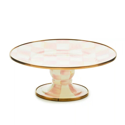 Royal Check Large Pedestal Platter