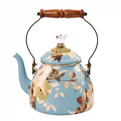 Wildflowers Pink 2 Quart Tea Kettle
