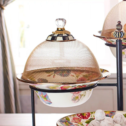 Courtly Check Large Mesh Dome