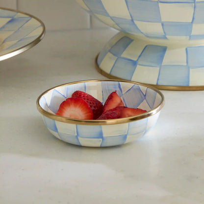Mocha Check Relish Dish