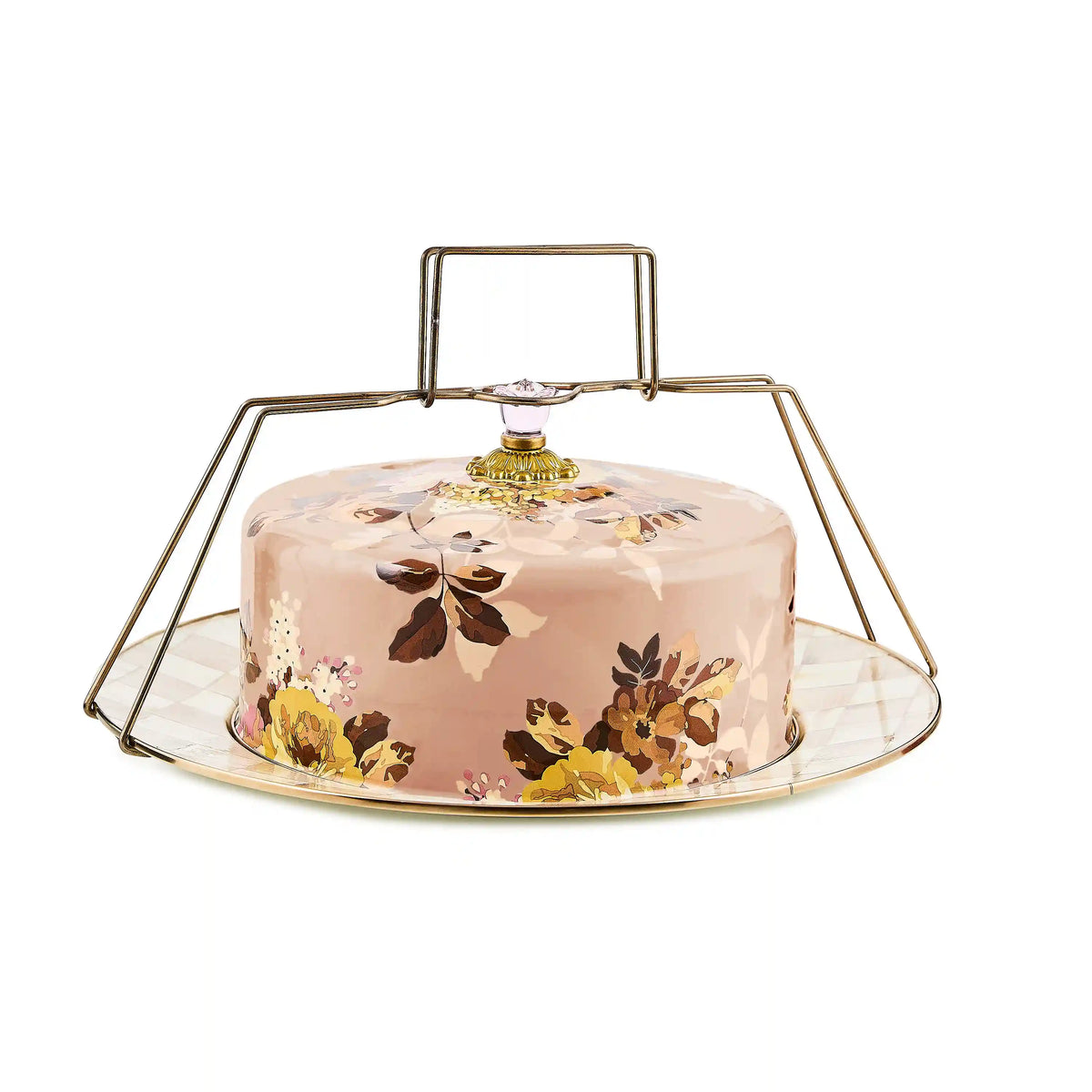 Courtly Check Cake Carrier