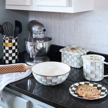 Courtly Check Recipe Box