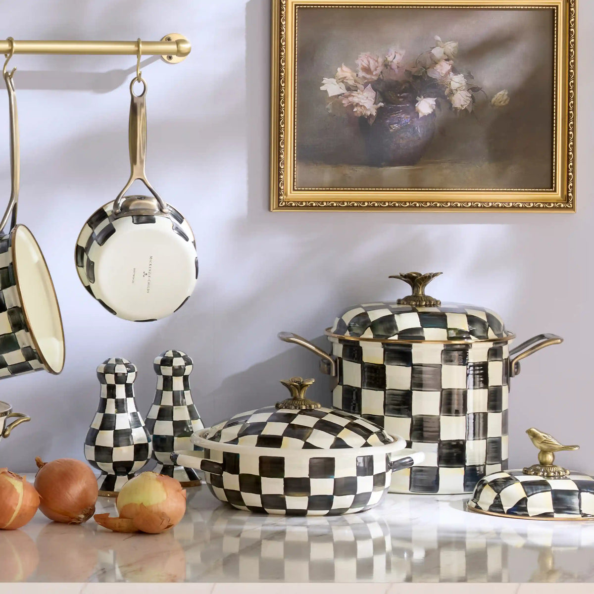 Sterling Check Medium Casserbole