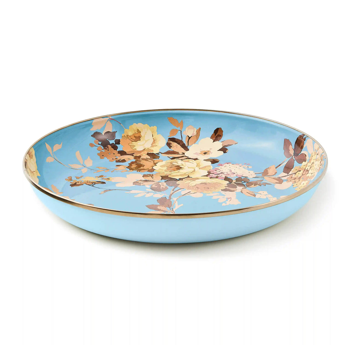 White Flower Market Abundant Bowl