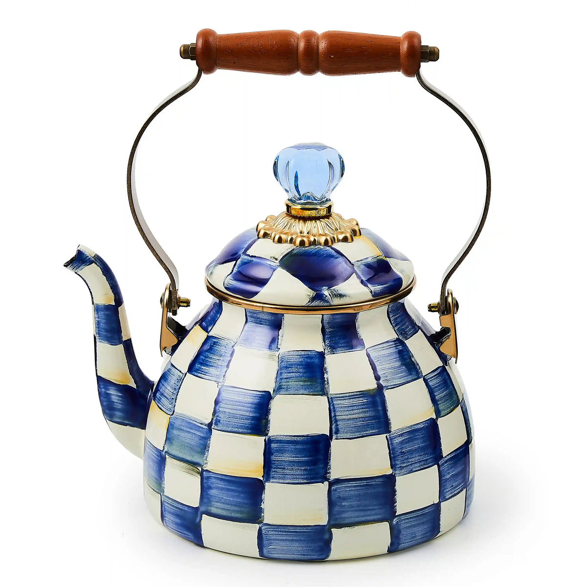 Rosy Check 3 Quart Tea Kettle