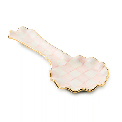 Courtly Check Ceramic Spoon Rest