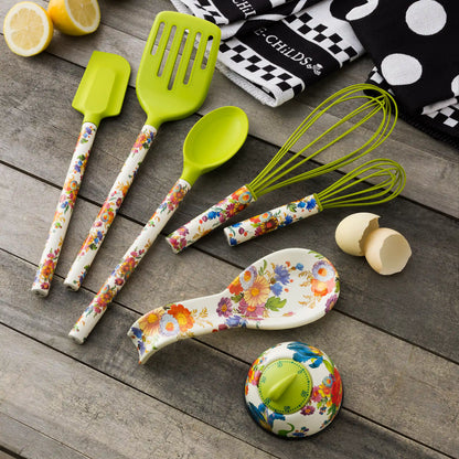 Mocha Check Spoon Rest