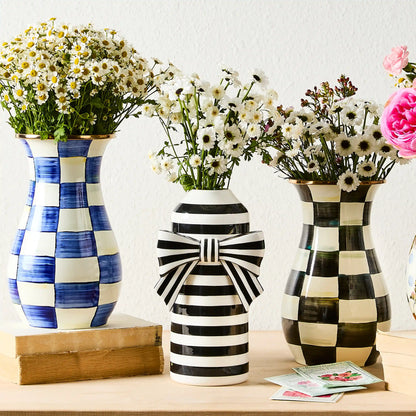 Rosy Bow Vase