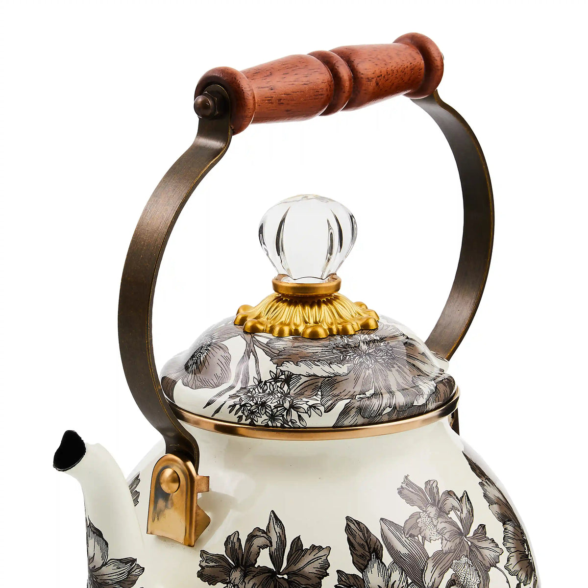 Wildflowers Pink 2 Quart Tea Kettle
