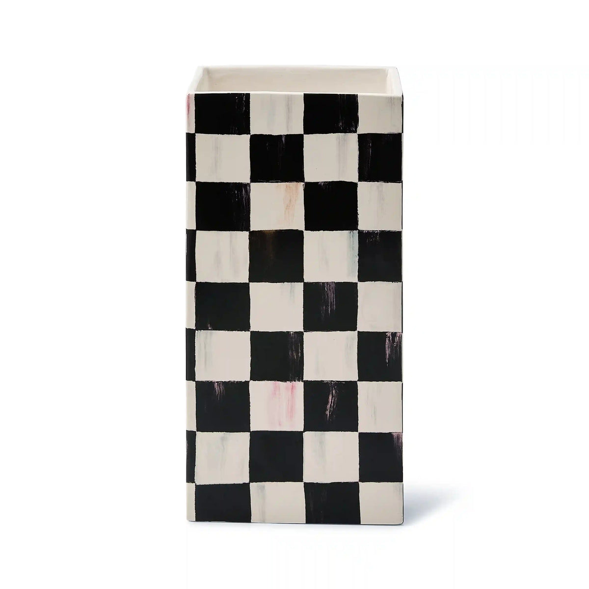 Courtly Check Pillar Vase