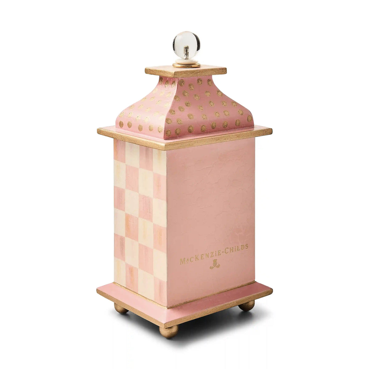 Royal Check Desk Clock