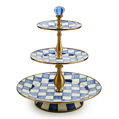 Courtly Check Two Tier Sweet Stand