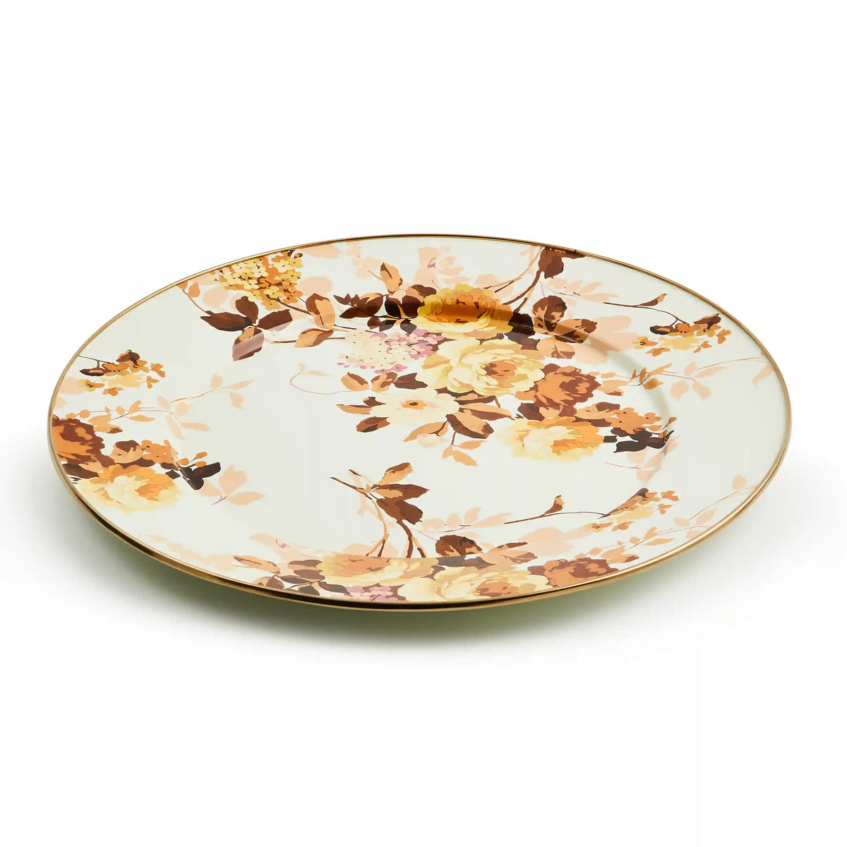 Wild Rose Mauve Serving Platter