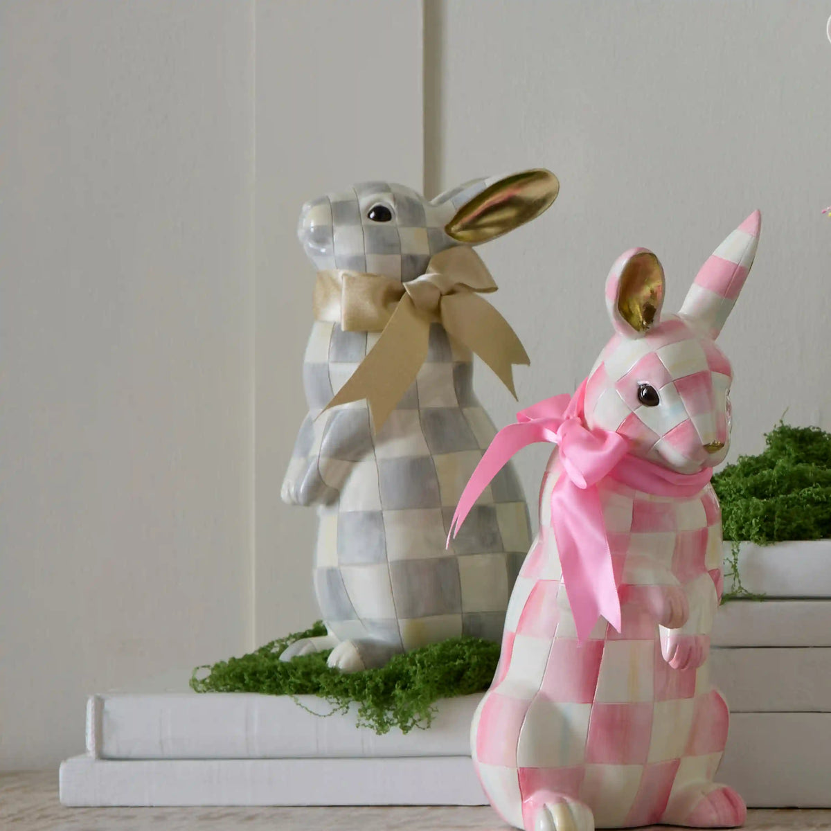 Courtly Check Resting Bunny