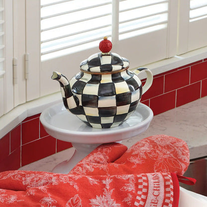 Courtly Check 4 Cup Teapot
