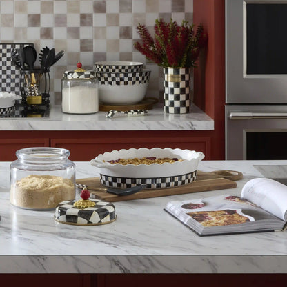 Courtly Check Everyday Large Oval Baker