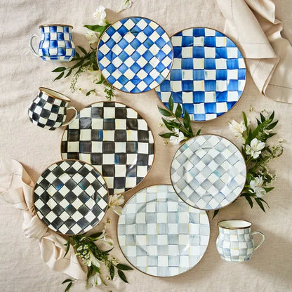 Sterling Check Salad/Dessert Plate