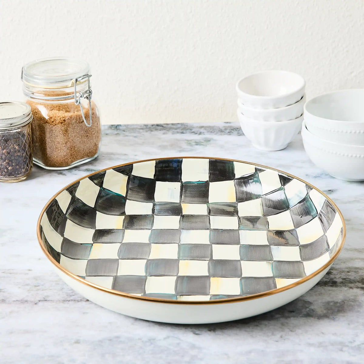 Sterling Check Abundant Bowl