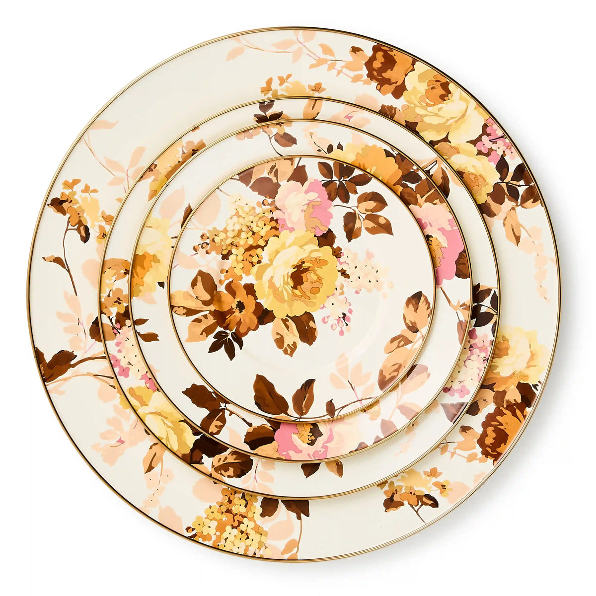 Wild Rose Slate Serving Platter