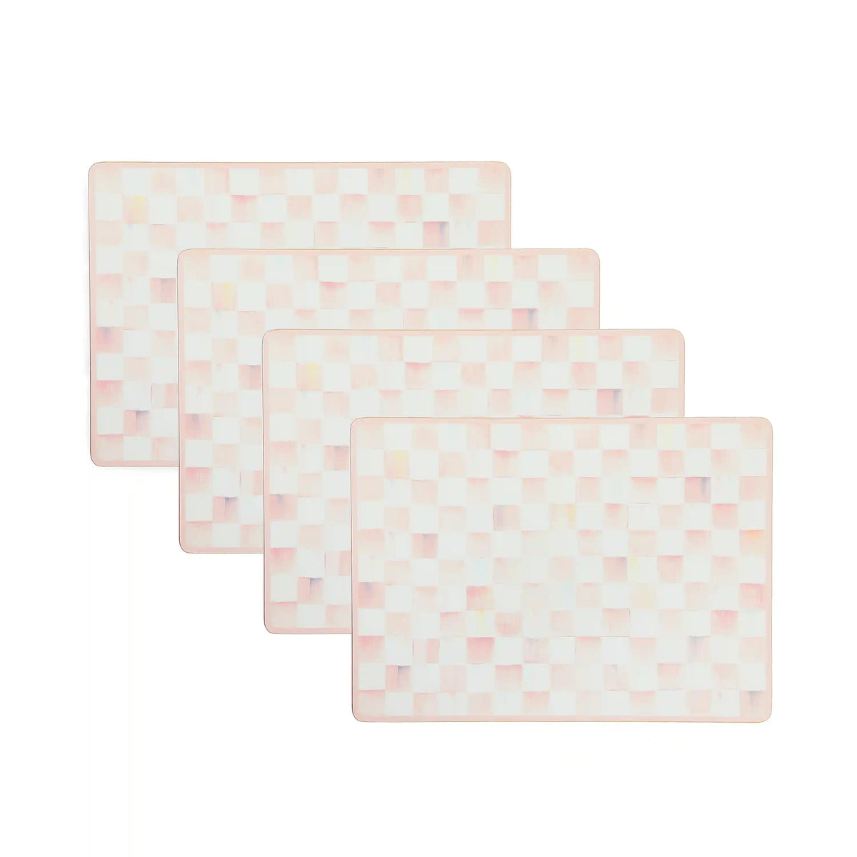 Royal Check Cork Back Placemats, Set of 4