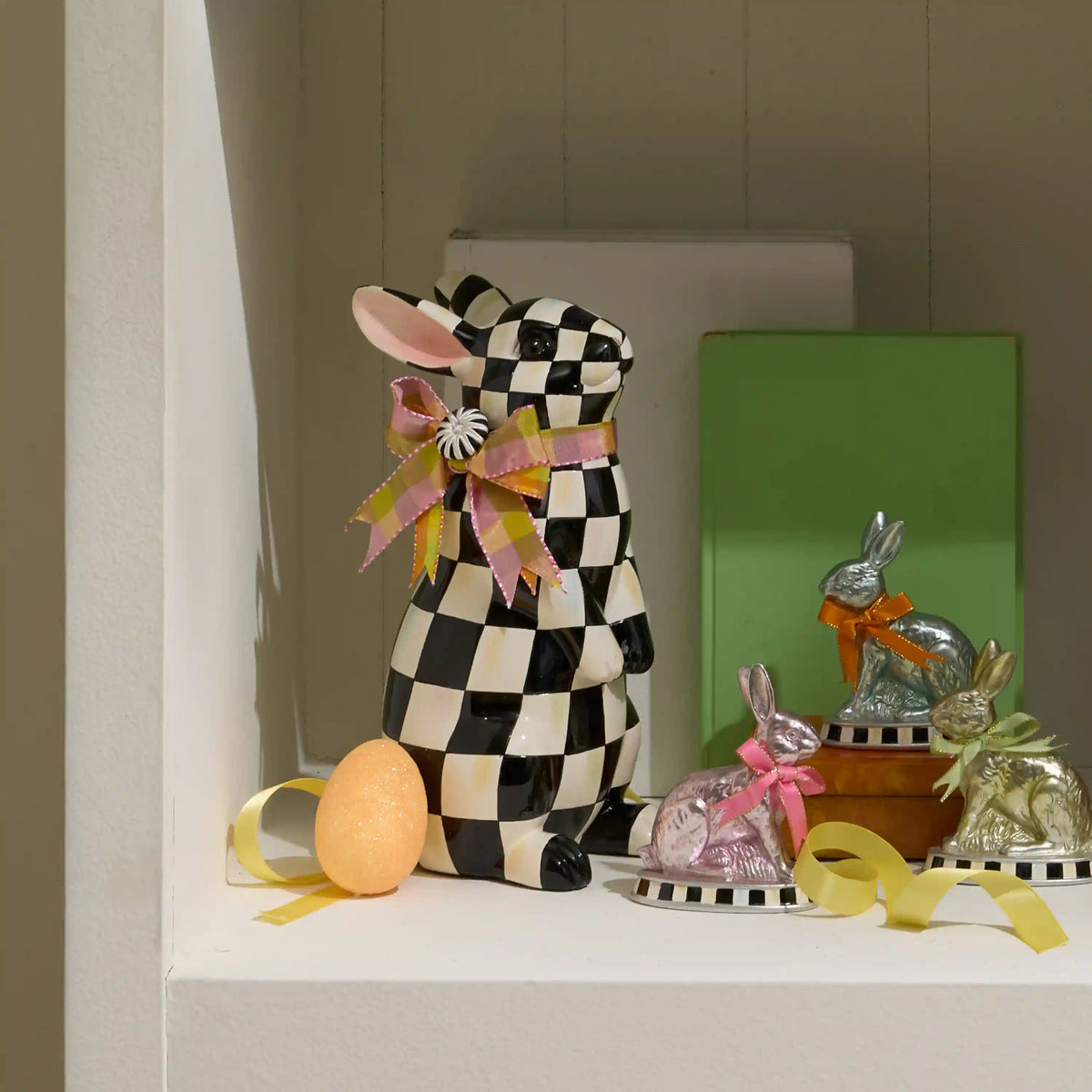 Courtly Check Resting Bunny