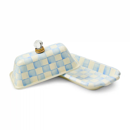 Emerald Check Butter Box