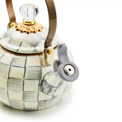 Rosy Check Whistling Tea Kettle