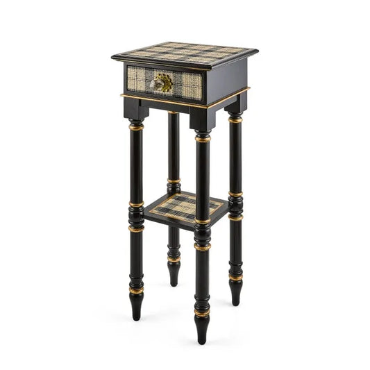 Mad for Plaid Tiny Table
