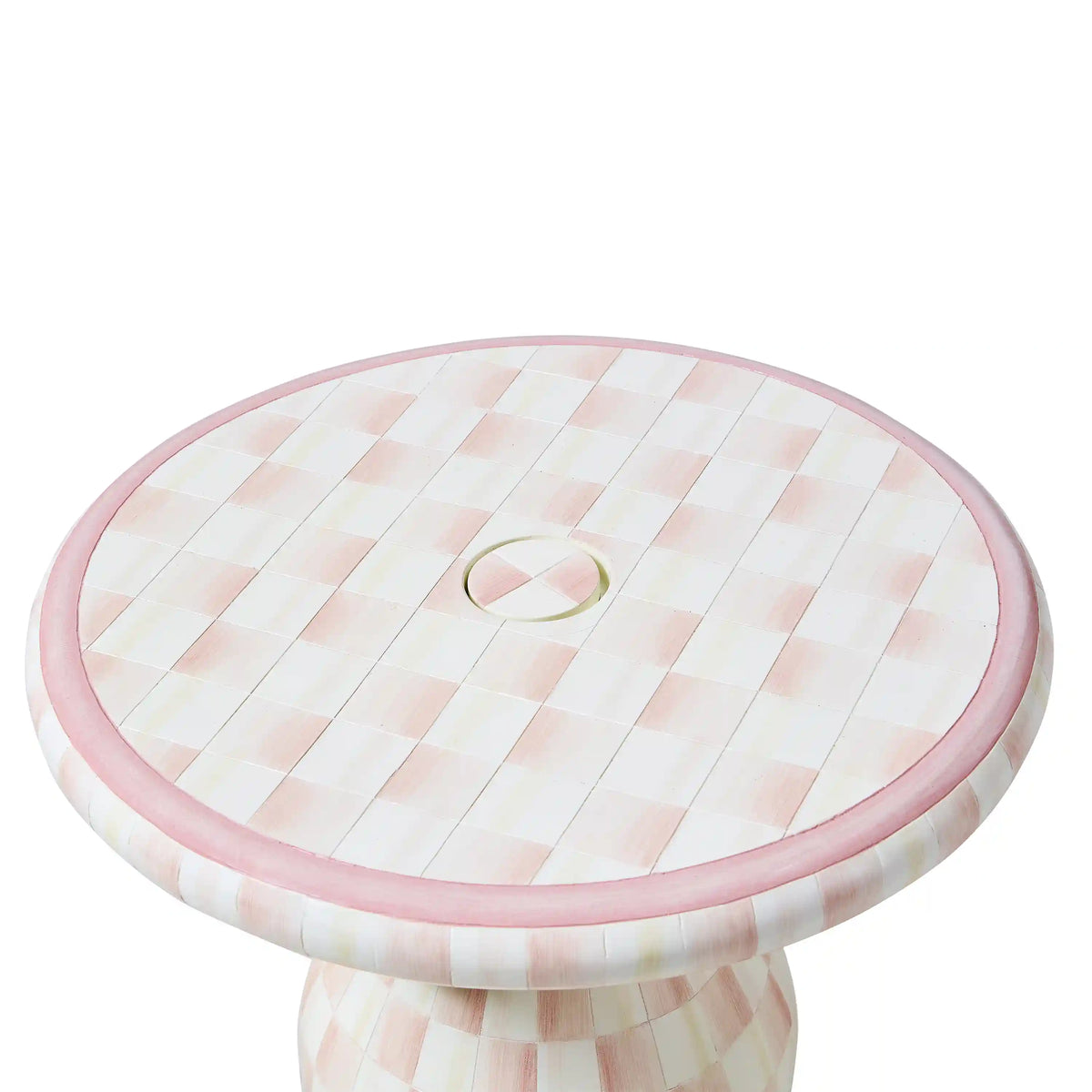 Outdoor Rosy Umbrella Stand Side Table