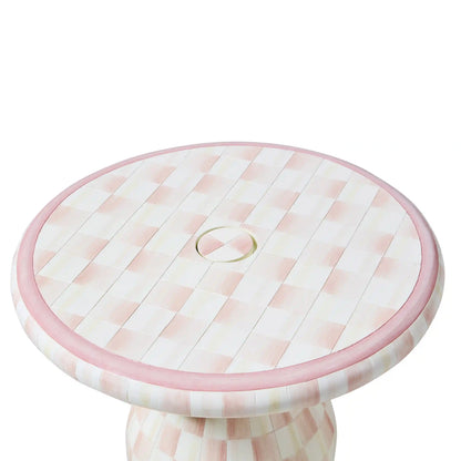 Outdoor Courtly Umbrella Stand Side Table
