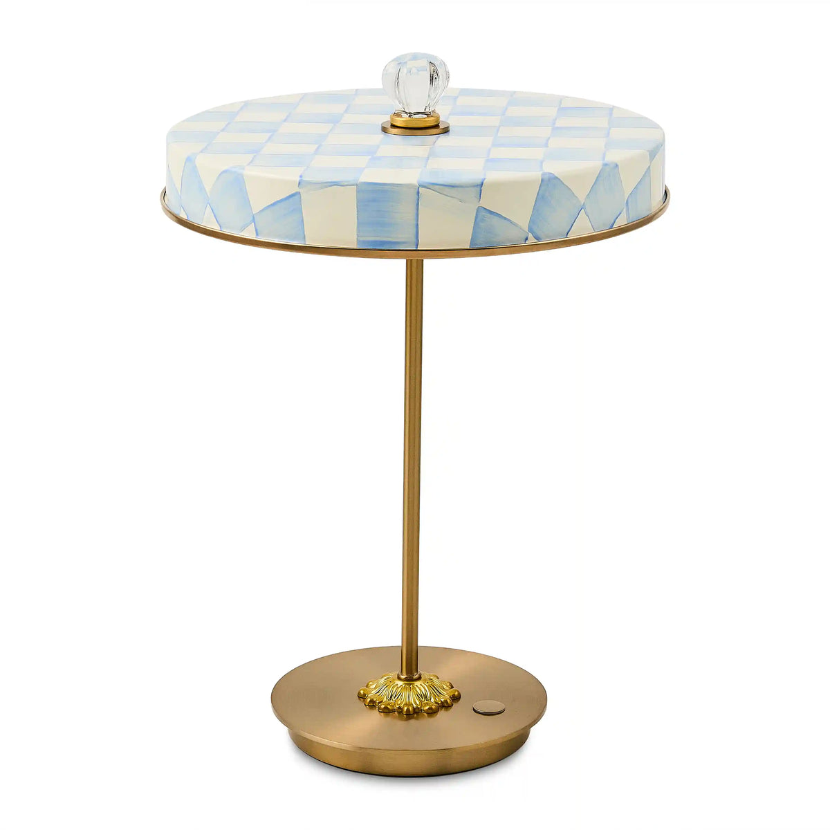 Sky Check LED Rechargeable Disk Table Lamp