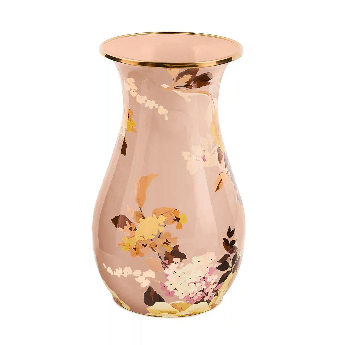 Wild Rose Slate Tall Vase