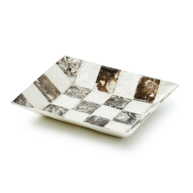 Courtly Check Capiz Soap Dish