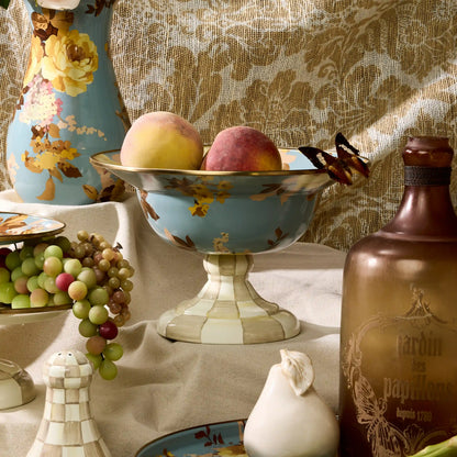 Wild Rose Mauve Large Compote