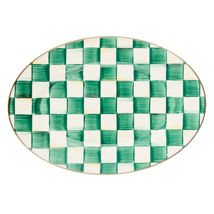Rosy Check Large Oval Platter
