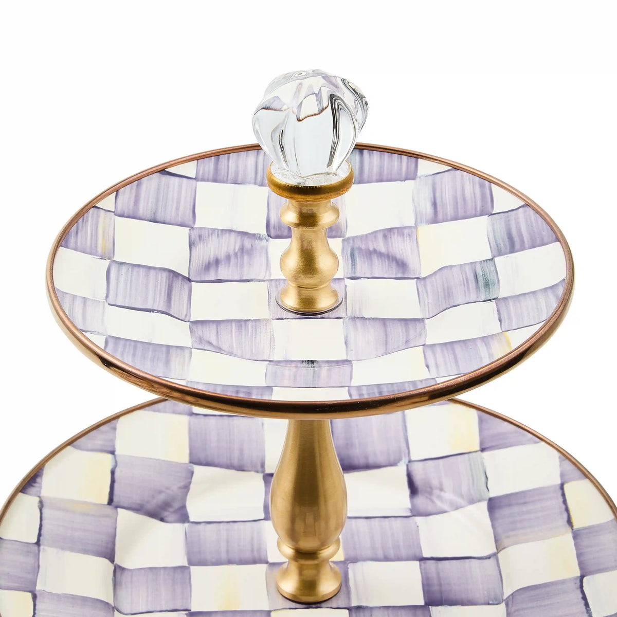 Courtly Check Two Tier Sweet Stand