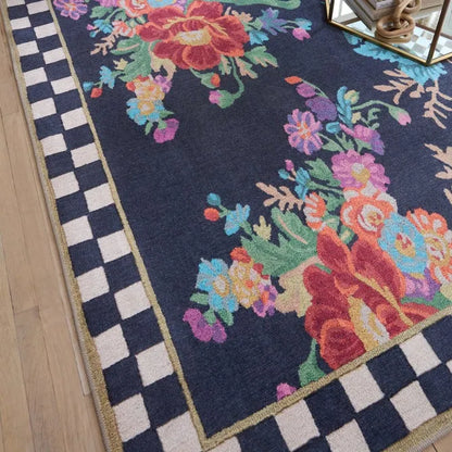 Flower Market 8' x 10' Washable Rug