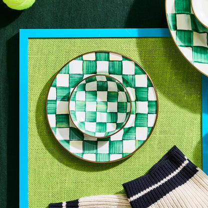 Mocha Check Relish Dish