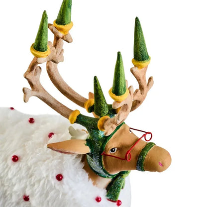 Patience Brewster Dash Away Blitzen Reindeer Figure