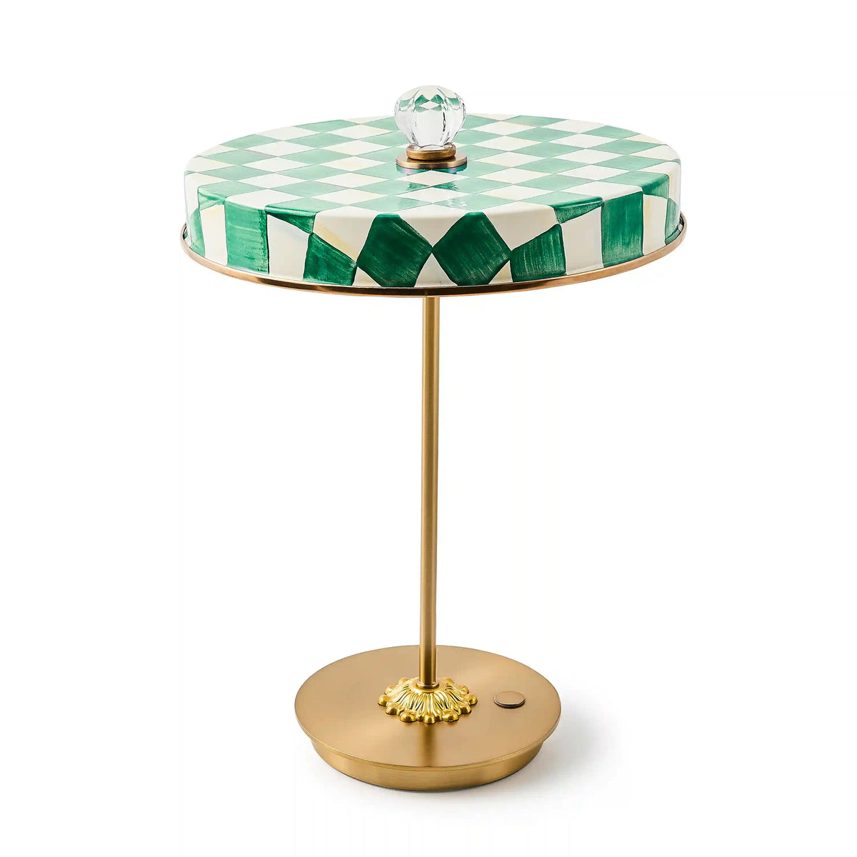 Sky Check LED Rechargeable Disk Table Lamp