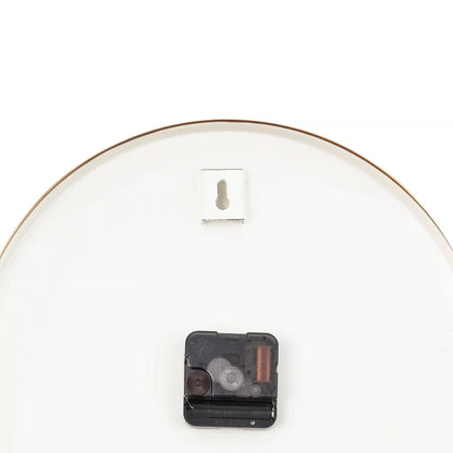 Violet Check Wall Clock