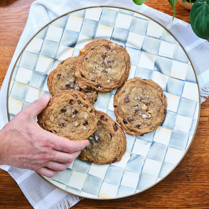 Rosy Check Serving Platter