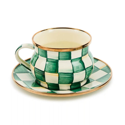 Rosy Check Saucer
