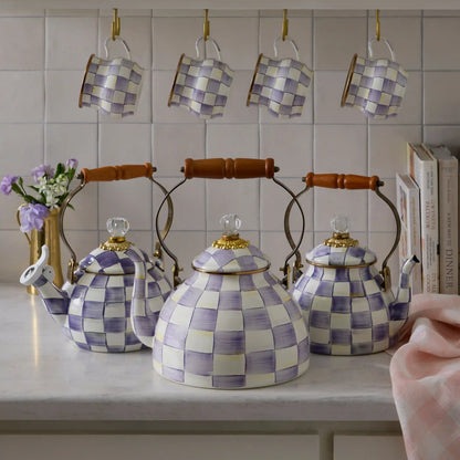 Royal Check 2 Quart Tea Kettle