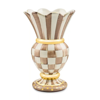 Rosy Check Ceramic Great Vase